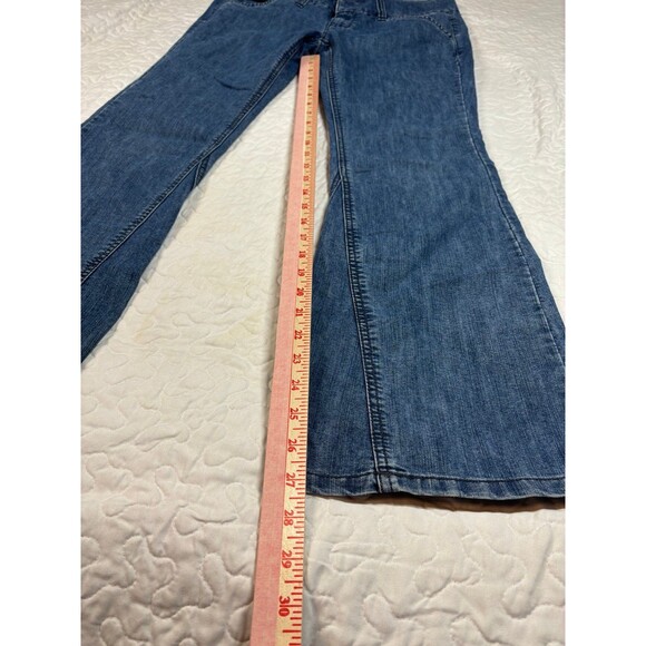 Daisy Fuentes Blue Dream Denim Flare/Bootcut Jeans size 10p - Picture 5 of 8